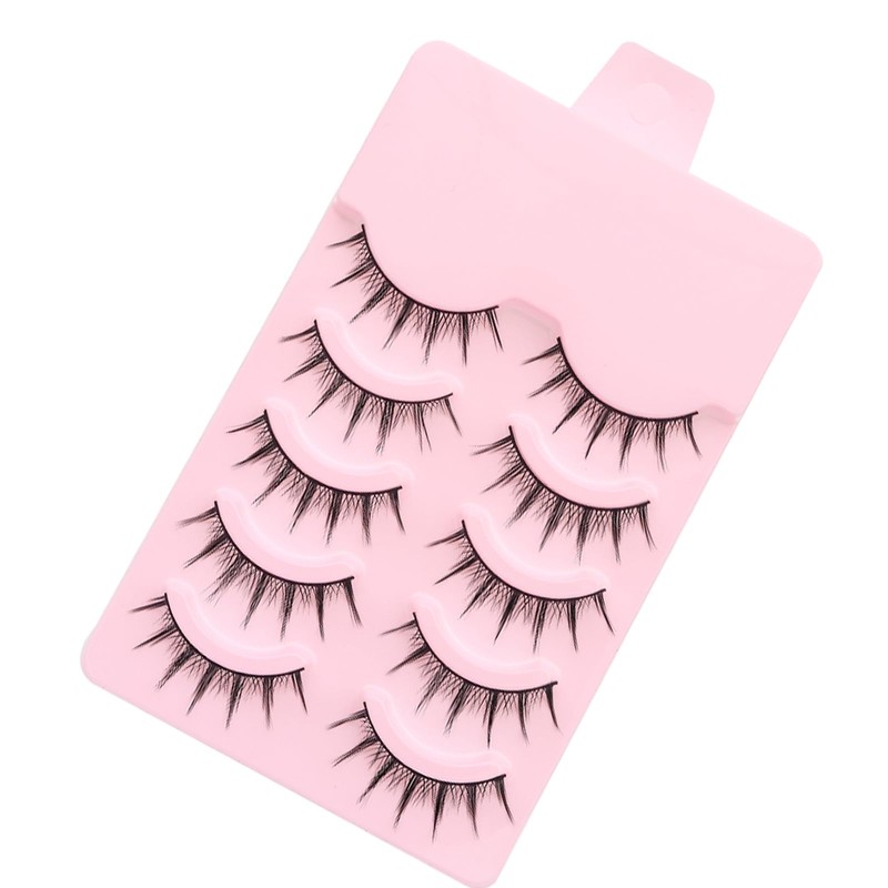 Fake Eyelashes, Natural, Ultra Lightweight, Soft, Everyday Makeup, Cosplay, Devil