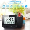 E-More Projection Alarm Clock Digital Alarm Clock Travel Alarm Clock