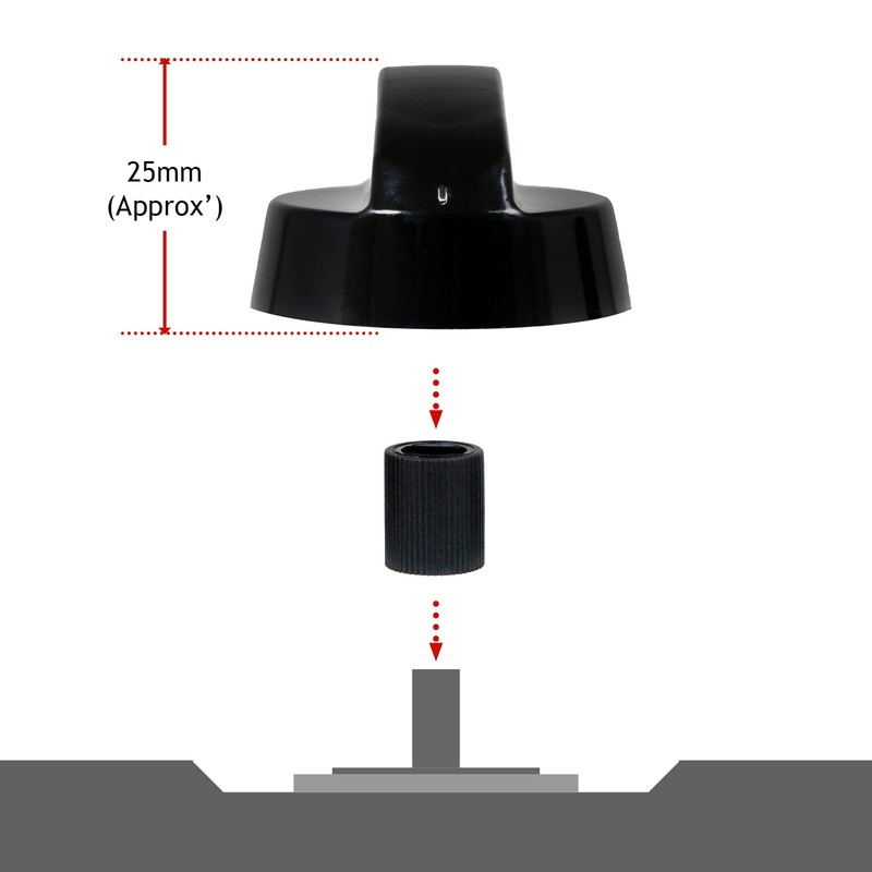 Spares2go Universal Gas Fire Trouser Press & Storage Heater Black