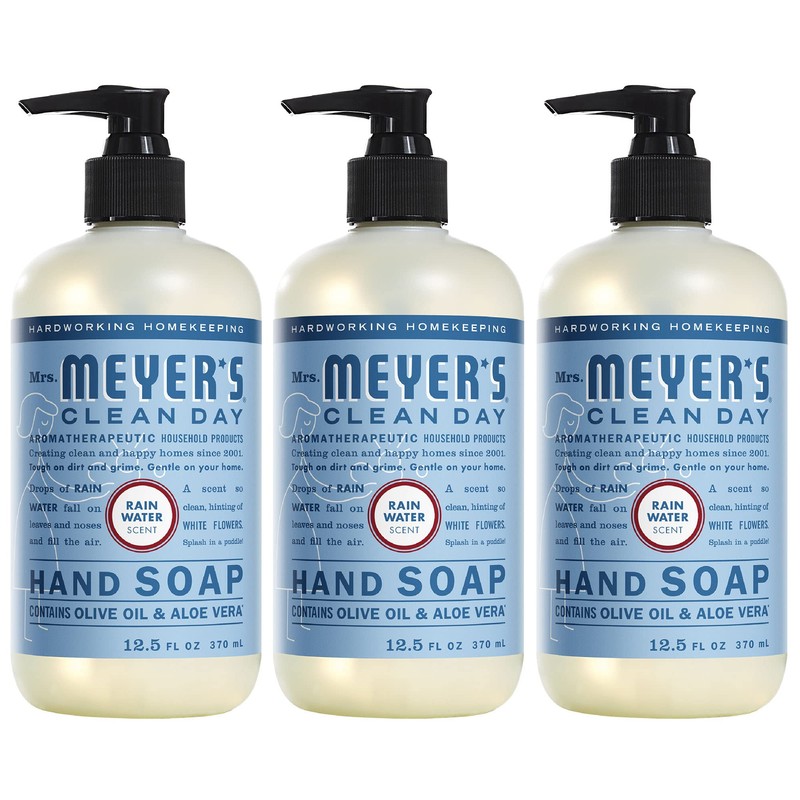 MRS. MEYER'S CLEAN DAY Hand Soap, Made with Essential Oils,