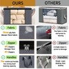 EvanGrinzia 6 Pack Clothes Storage Bag, Foldable Storage Bin Closet