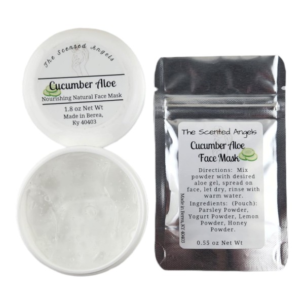 TSA Handmade All Natural Deep Cleansing Cucumber Aloe Face Mask