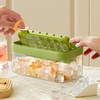 Ice Cube Tray with Lid and Bin, 2 Pack of