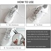 3 pares de Cordones Elásticos delgados para Zapatos Deportivos On
