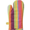 REDBEST Oven Glove Striped Cotton Multi-Coloured Size 15 x 30
