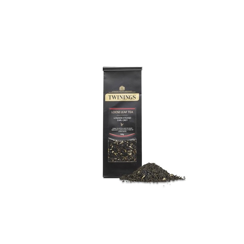 Twinings London Strand Earl Grey Loose Leaf Tea 100g