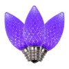 Vickerman C7 LED Purple Faceted Twinkle Replacement Bulb, Package of