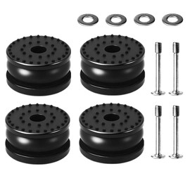 Anti-Vibration Feet for Bambu Lab H2D/H2S, Shock-Absorbing Foot Pads, Noise Reduction, Easy Installation 3D Printer Replacement, 1200KG Total Load Capacity