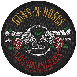Guns N' Roses Los F'N Angeles Black Patch 9x9cm