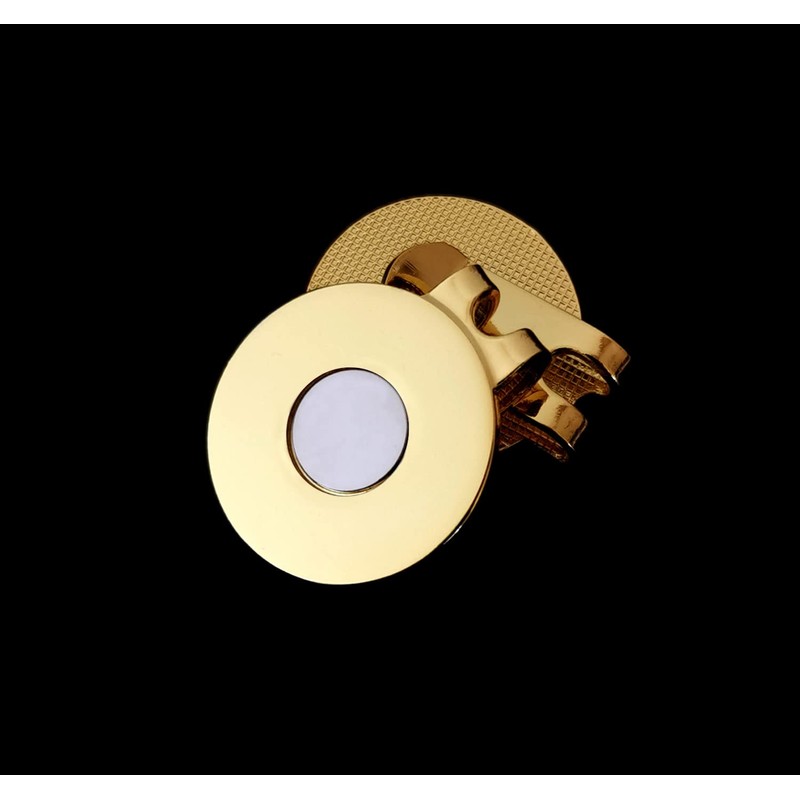 Adhere 2pcs Golf Hat Clip Golf Ball Marker Holder Magnetic