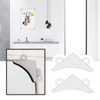 ECSiNG 20Pcs Picture Frame Protection Corners Replacement Mirror Picture Corner