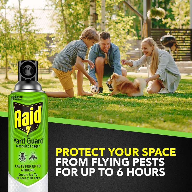 Raid Yard Guard Mosquito Fogger, 16 oz