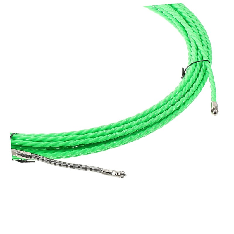 Operitacx Spring Spiral Cable Tension Fastener Fish Tape Roller Electrician