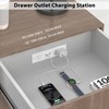 Furniture Drawer Outlet, Recessed Power Strip with (3) PD 20W