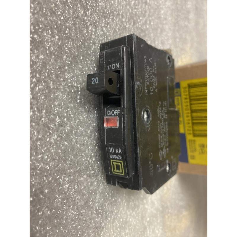 Square D QOB120 SQUARE D BOLT-ON CIRCUIT BREAKER 20 AMP