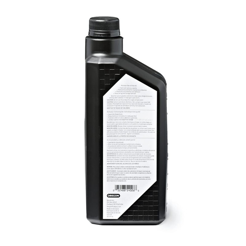 Oregon 54-026 Premium Bar and Chain Oil and Lubricant for