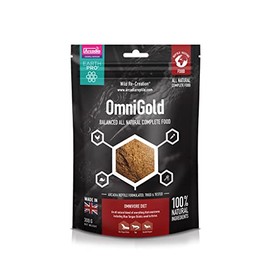 Arcadia - EarthPro-OmniGold - 300g - Balance Wholefood Mix - Easy To Use - 100% Natural Ingredients - Full Of Vitamins & Minerals - Suitable For Omnivores