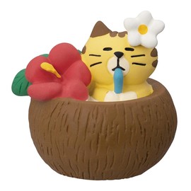 Decole ZSV-62817D Nyanko Palm Juice, Approx. 1.7 x 1.6 x 1.7 inches (43 x 40 x 43 mm)