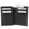 Excellanc 3000229 Men's Wallet Real Leather Landscape Format 12 x