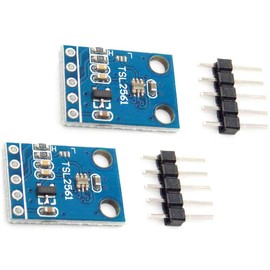 Hailege 2 Pack TSL2561 Light Brightness Sensor Infrared Light Sensor Brightness Sensor for Arduino
