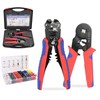Ferrule Crimping Tool, 3 in 1 Stripper/Cutter/Crimping Heavy Duty Automatic