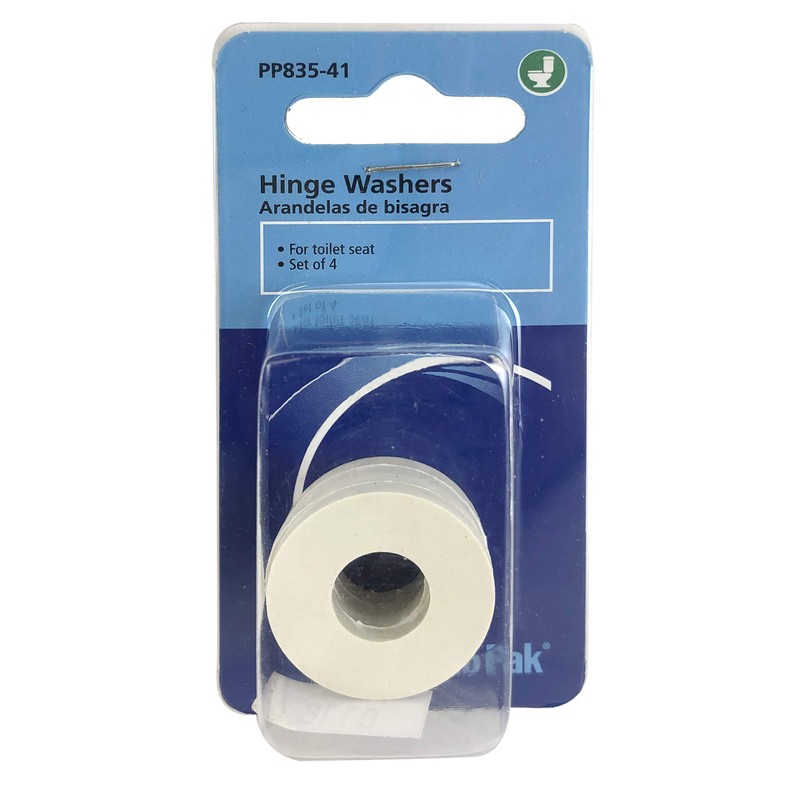 Plumb Pak PP835-41 Toilet Seat Hinge Washer, White