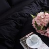 WEAVERS: 3-Piece Luxurious Microfiber Duvet Set - Super Soft Cotton-like