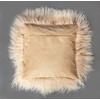 Genuine Mongolian Sheepskin Cushion Pillowcase 40x40cm (big variety of colours)