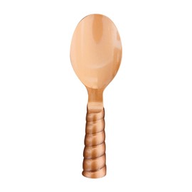 A-01P Plastic Rice Paddle Kitchen Copper Antibacterial Copper Gold 8.3 x 2.8 x 1.2 inches (21 x 7 x 3.05 cm)