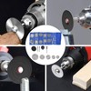 60Pcs Cutting Wheel Mini Wood Cutter Disc Saw Blade Tool