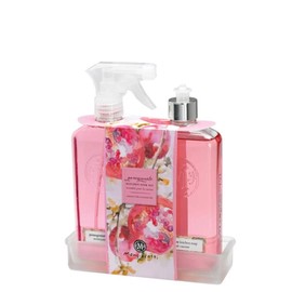 Mangiacotti 3158 Pomegranate Kitchen Sink Set, 14.4 fl oz