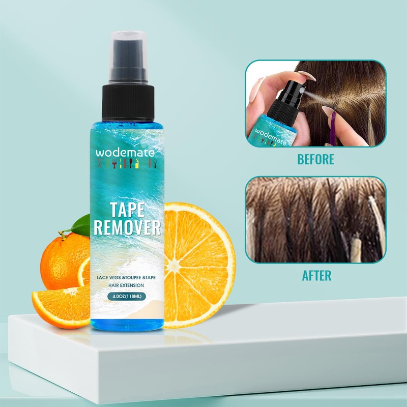 Tape in Extension Remover, Hair Extensions Tape & Adhesive Remover