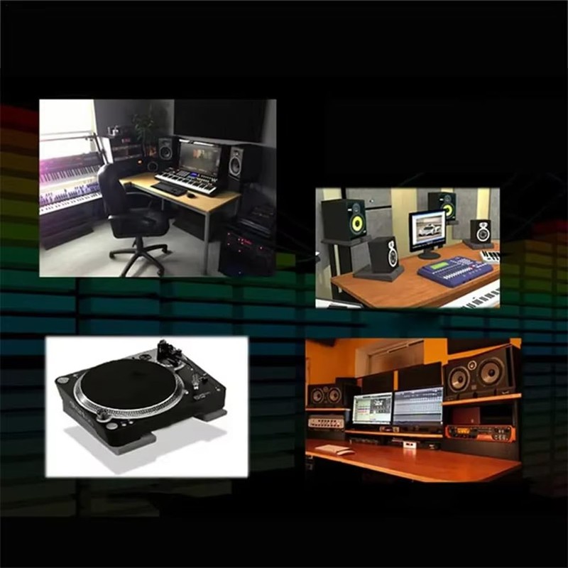 Snblzhef 1 Pcs Acoustic Foam Pads Studio Isolation Speaker Desktop