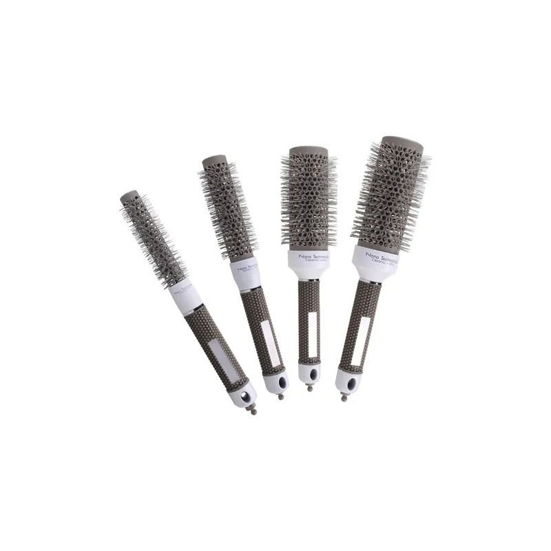 Maxcare Cepillo Térmico Brushing Cerámica De 45mm gris