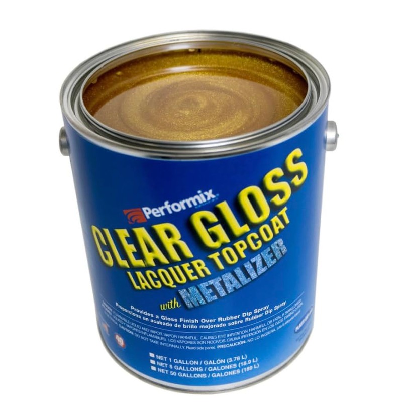Plasti Dip 1 Gallon Gold Metalizer – Ready-to-Spray Metallic Flake