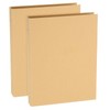 PATIKIL B5 Binder Cover, 2 Pcs 9 Round Ring Binder