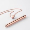 Vesper 2 Vibrating Necklace - Color: Rose Gold