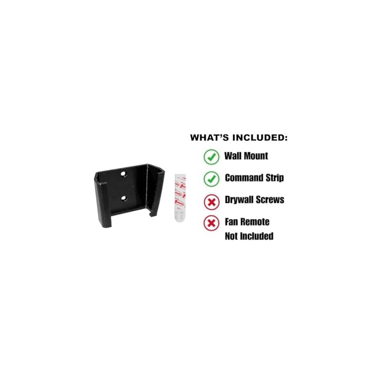 Fan Remote Holder Wall Mount for Home Decorators Merwry, Levanto,