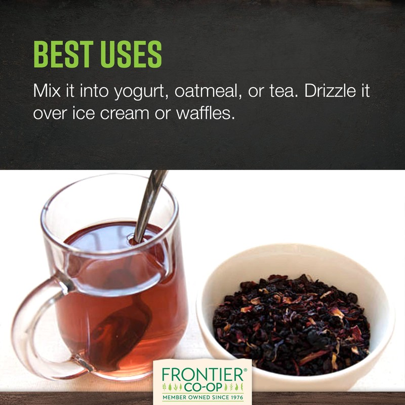 Frontier Co-op Organic Elderberry, 4.23 Ounce Bag | Dried Elderberries