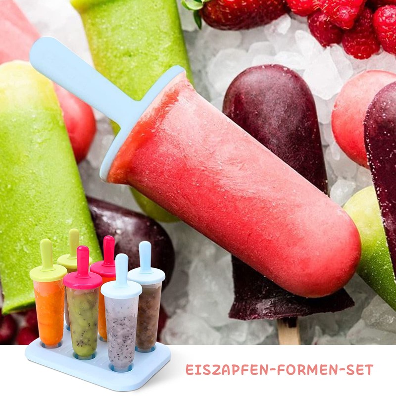 Ice Moulds, 12 Ice Lolly Moulds, Ice Lolly Moulds with