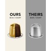 ROSSO CAFFÈ 120 Espresso Coffee Pods for Nespresso Original Machines,