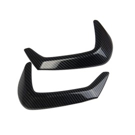 Korlot Carbon Fiber Center Console Air Vent Navigation Side Cover Trim for GMC Terrain 2018-2024