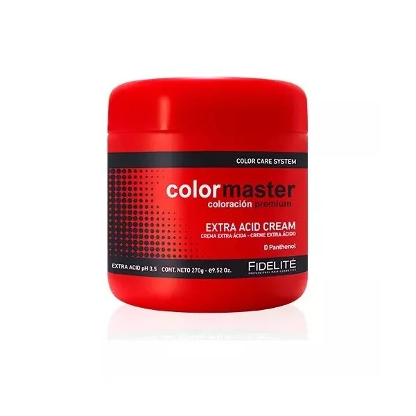 Fidelité Fidelite Crema Extra Ácida Ph 3.5 D-pantenol Colormaster