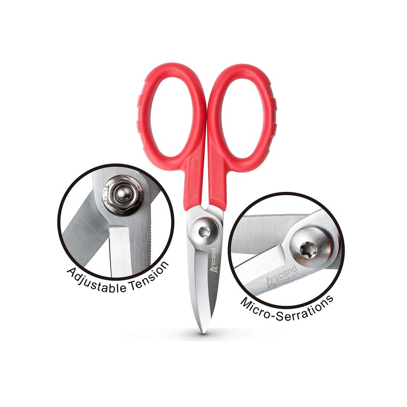 Ascend Tools SFO-80353-2B Fiber Optic Cable Stripper and Kevlar Shears