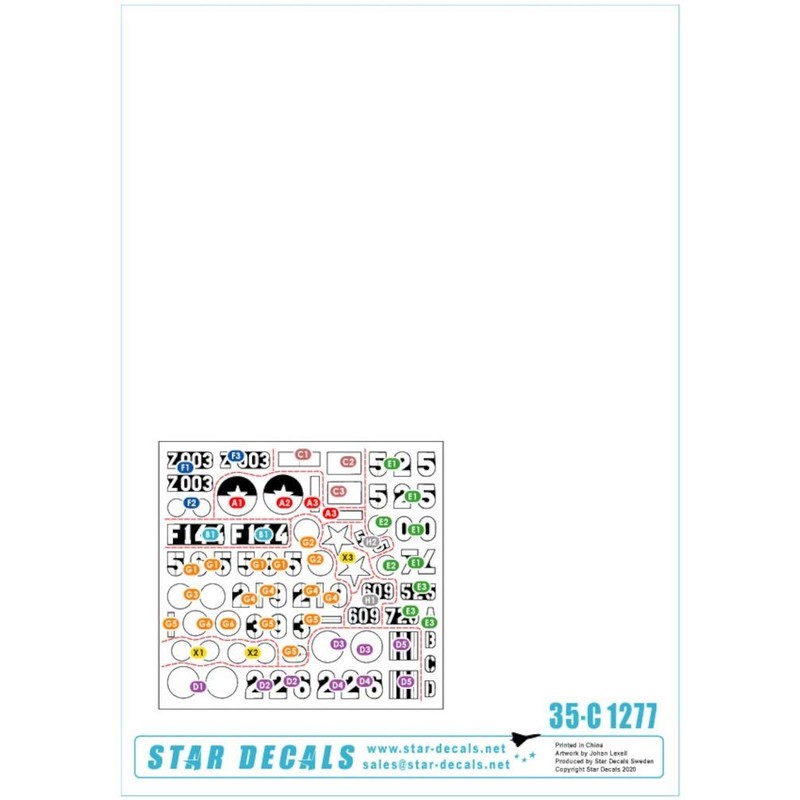 Star Decal 1/35 Vietnam War Vietnam 5 NVA Tank Armored