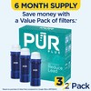 PUR Plus Water Filter Replacement for Pitchers & Dispensers, 6-Month