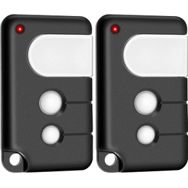 433.92 MHz Radio Remote Control Garage Door, Pack of 2 Replacement Remote Control Compatible with Chamberlain LiftMaster 4330E 4332E 4333E 4335E, Garage Door Opener, Garage Door Operator, 3 Channel
