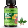 NATURELO NATURELO Iron Supplement with Vitamin C & Whole Foods