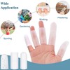 ADULLPONY Silicone Finger Cots - Soft Gel Fingertip Protector 24