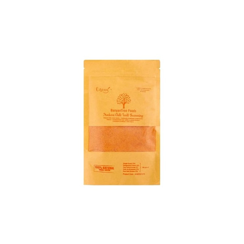 BanyanTree Foods Madurai Chilli Lentil Seasoning | Chilli Mix 100g